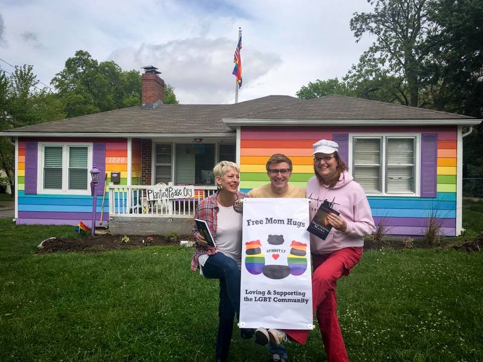 Sara & Laura stopped at the Equality House in the first part of their tour, which launched from Oklahoma City on May 1st
