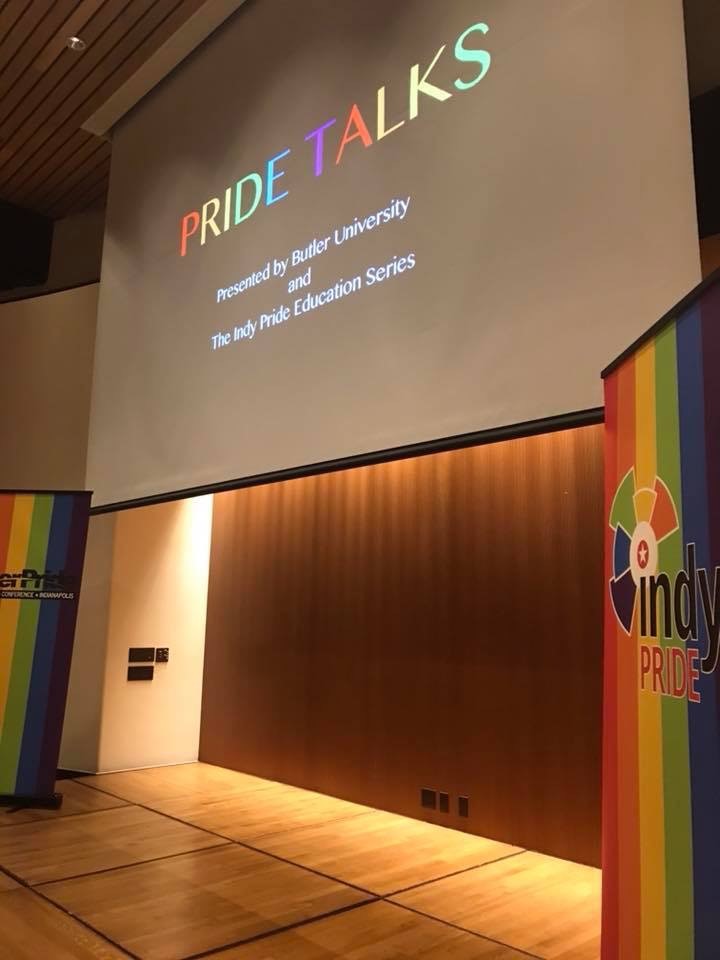 "Pride Talks" took place at the Eiteljorg Museum in Indianapolis on October 6, 2017.