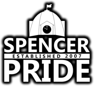 Spencer Pride Logo - B&W