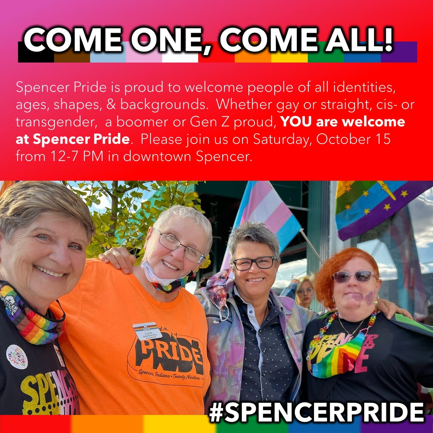 Spencer Pride Festival Health & Wellness LGBTQFriendly Faith